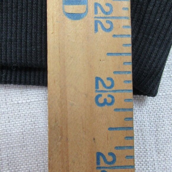 adidas Sweatshirt Womens Medium Black Lined Fleece Long Sleeve Adibreak V Neck‎ - Picture 12 of 12